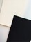 Vow Books 4.25 x 5. inch - Deluxe Vow Books for Wedding - 1 Charcoal, 1 Vellum Vow Books His and Hers - Embossed Sole Paper Co Vow Books - Keepsake Vow Book Set - Black/ Light Cream